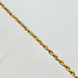 Cadena Lazo 0.85gr / 17 3/4 in / 1.2mm Oro Amarillo +3 18K ©