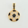 Dije Balon Futbol 2.8gr / 3/4 in / Oro Amarillo 18K