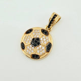 Dije Balon Futbol 2.8gr / 3/4 in / Oro Amarillo 18K