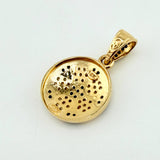 Dije Balon Futbol 2.75gr / 3/4 in / Oro Amarillo 18K ©