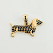 Dije Perro Salchicha 2.1gr / 3/4 in / Oro Amarillo 18K ©