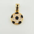 Dije Balon Futbol 1.55gr / 3/4 in / Oro Amarillo 18K