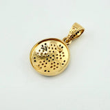 Dije Balon Futbol 1.55gr / 3/4 in / Oro Amarillo 18K