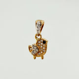 Dije Pajarito 0.95gr / 1/2 in / Oro Amarillo 18K ©
