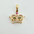 Dije Corona 1.9gr / 3/4 in / Oro Amarillo 18K ©