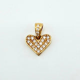 Dije Corazon 1.05gr / 1/2 in / Oro Amarillo 18K ©