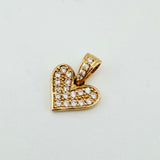 Dije Corazon 1.15gr / 1/2 in / Oro Amarillo 18K