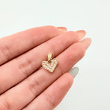 Dije Corazon 1.15gr / 1/2 in / Oro Amarillo 18K