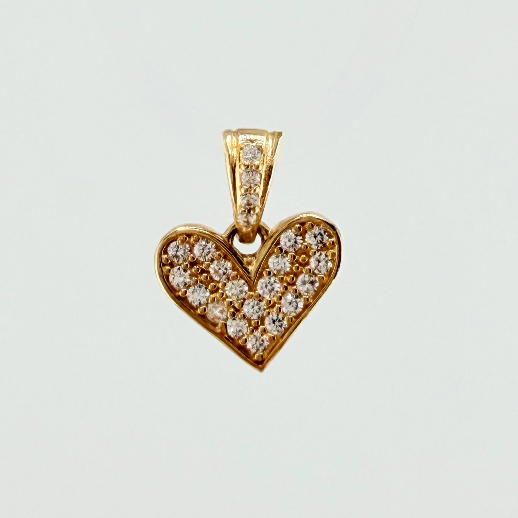 Dije Corazon 1.15gr / 1/2 in / Oro Amarillo 18K