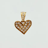 Dije Corazon 1.05gr / 1/2 in / Oro Amarillo 18K ©