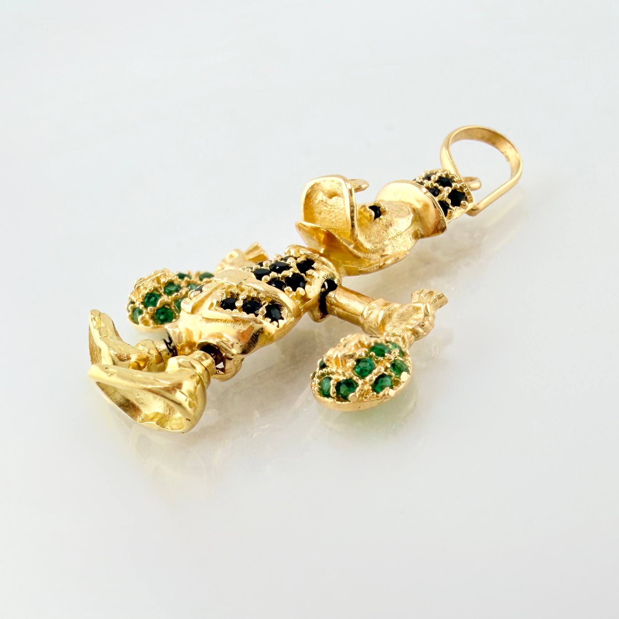 Dije Pato Bolsa Dinero 4.4gr / 1 1/2 in / Oro Amarillo 18K