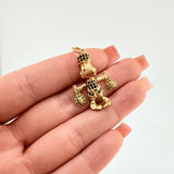 Dije Pato Bolsa Dinero 4.4gr / 1 1/2 in / Oro Amarillo 18K