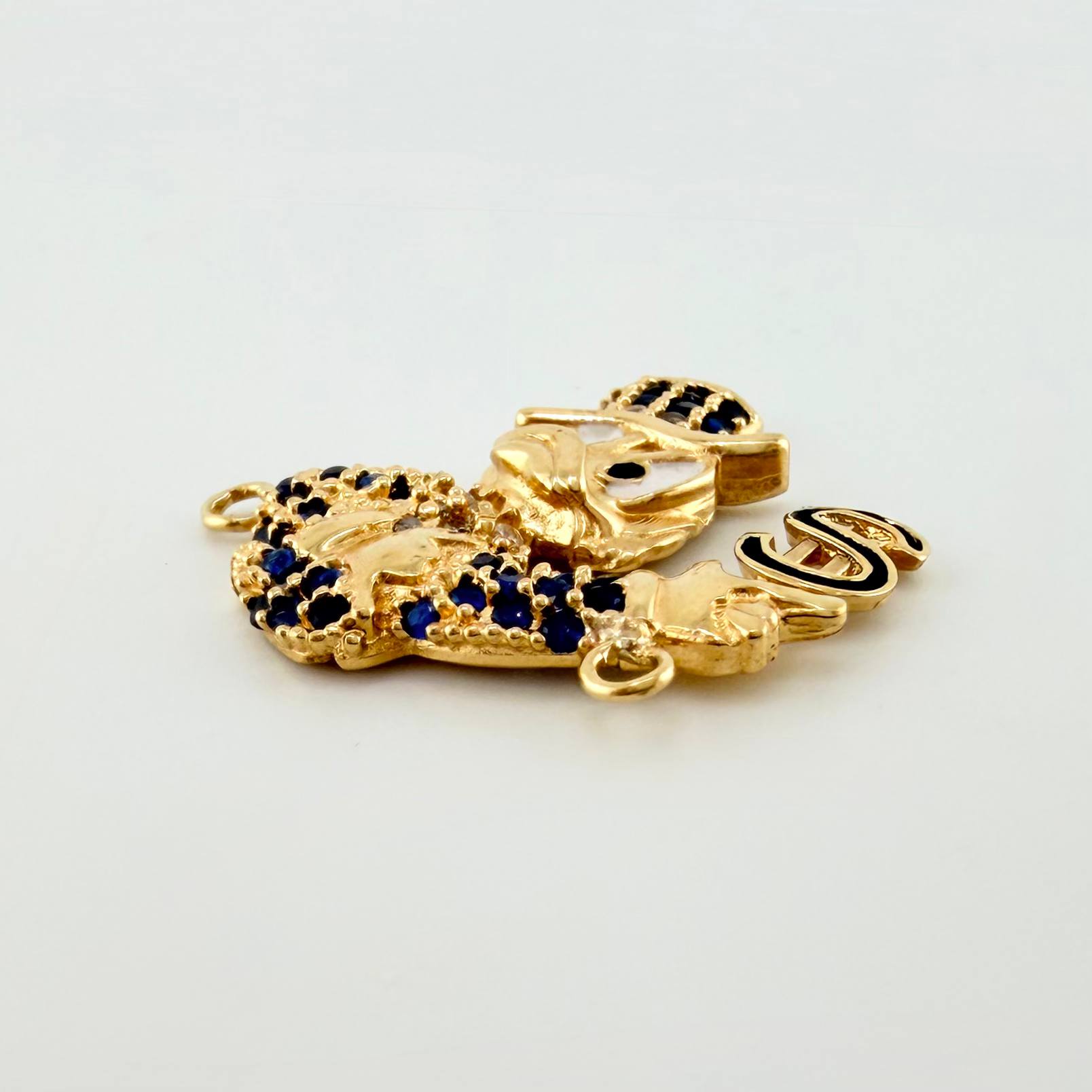 Herraje Pato Inspirado 4.05gr / 3/4 in / Oro Amarillo 18K