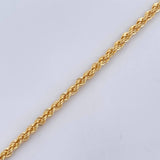 Pulso Lazo 2.9gr / 19cm / +3 Oro 18K &
