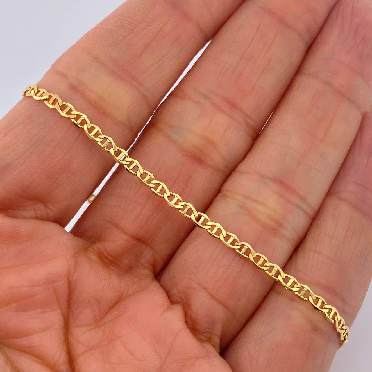 Pulso Escalera 1.2gr / 18.7cm / +3 Oro 18K &