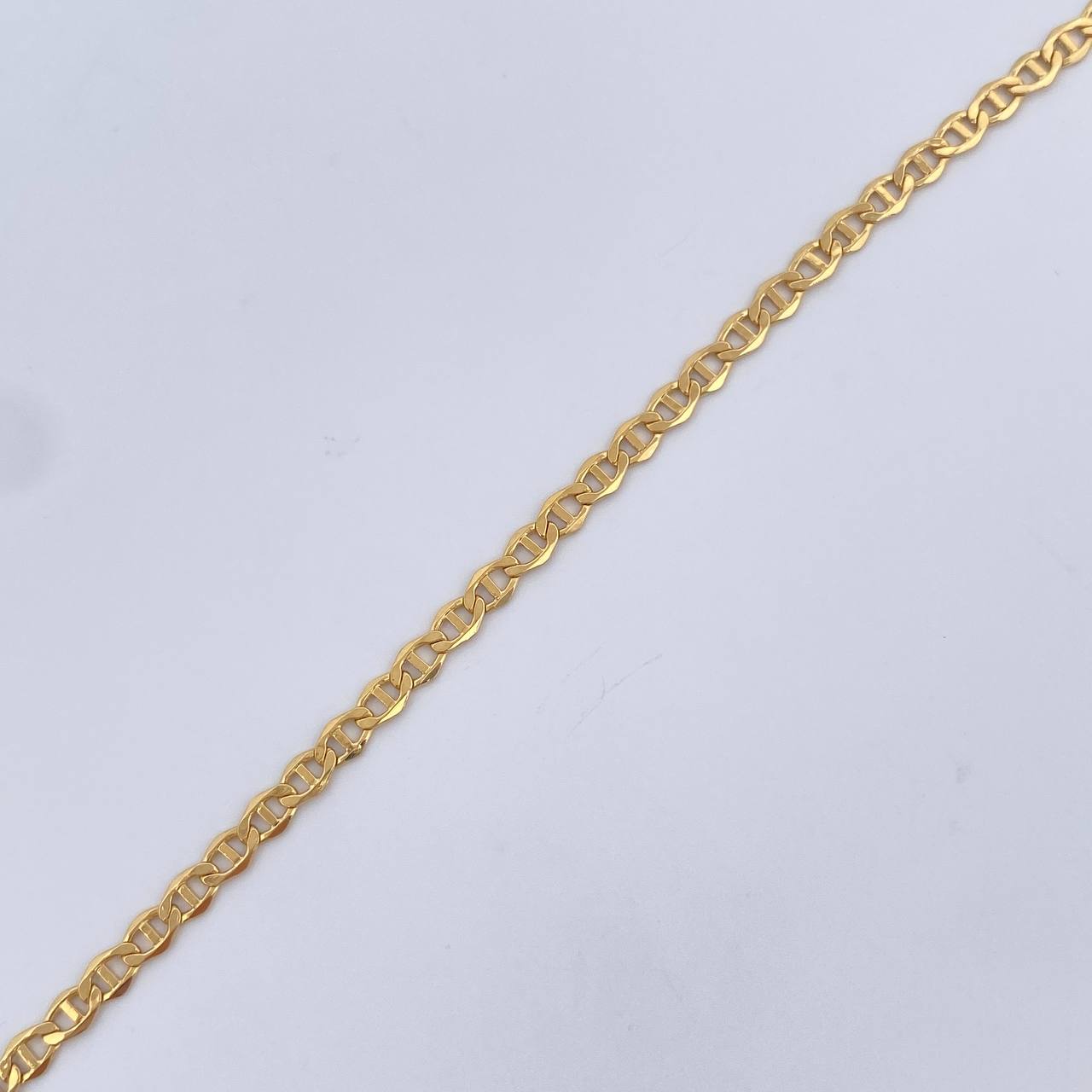 Pulso Escalera 1.2gr / 18.7cm / +3 Oro 18K &