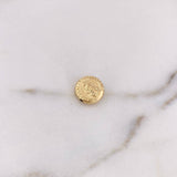 Charm Virgin Guadalupe Drum 0.55gr / 1cm / 18K Yellow Gold Stamped #