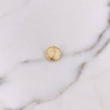 Charm Virgin Guadalupe Drum 0.55gr / 1cm / 18K Yellow Gold Stamped #