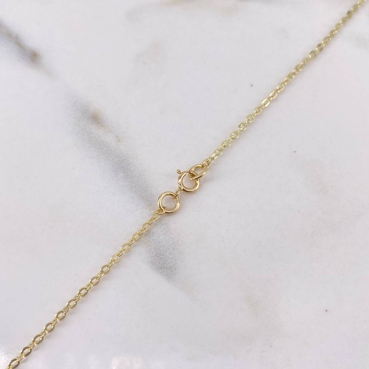 Classic Link Chain 2.2gr / 40cm / 1.2mm 18K Yellow Gold #