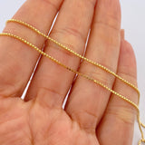Cadena Veneciana 1.5gr / 15 3/4 in / Oro Amarillo +3 18K $