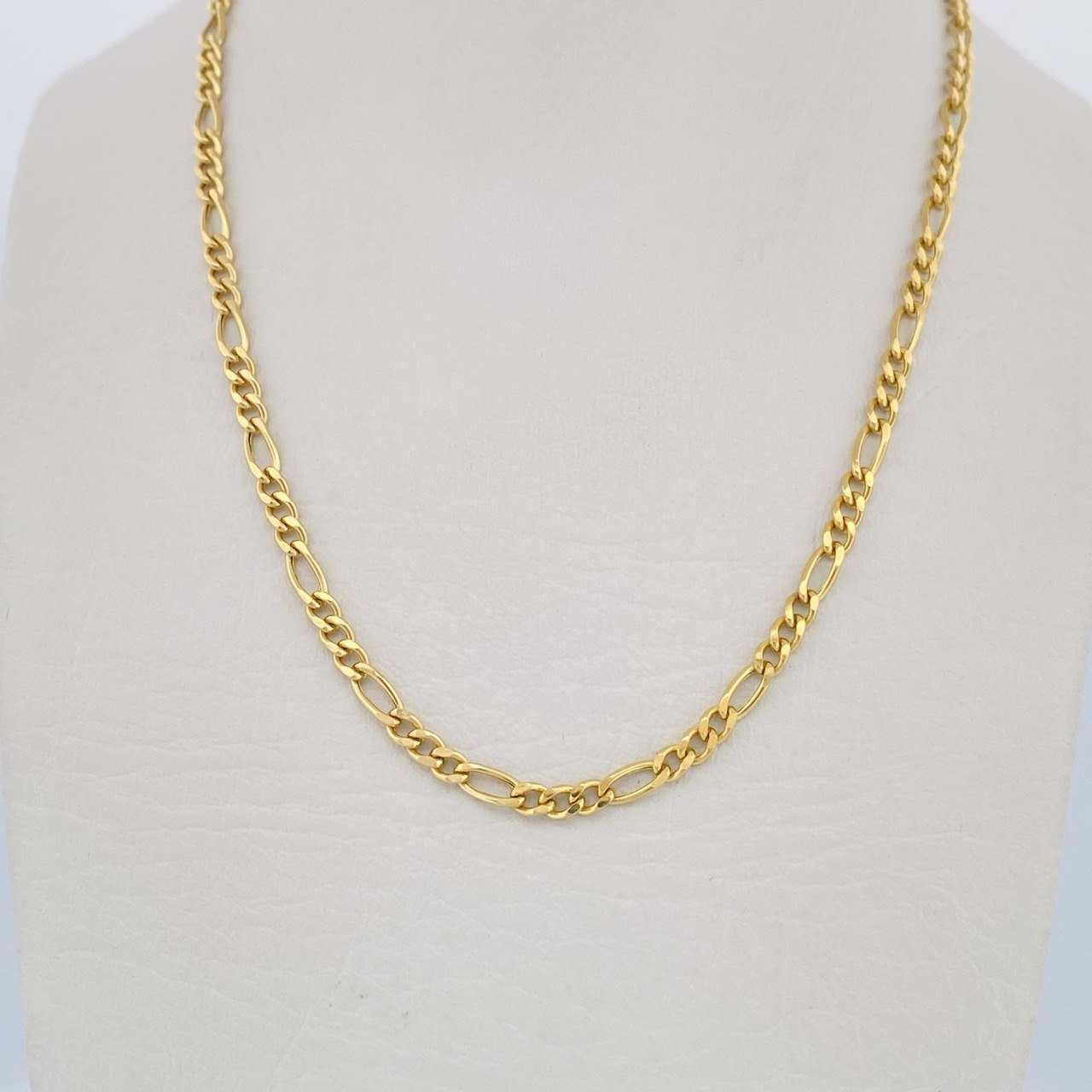 Figaro Chain 6.15gr / 21 3/4 in / 18K Gold +1 $
