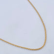 Rope Chain 0.75gr / 15 3/4 in / 18K Gold +3 $