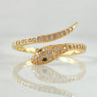 Anillo Serpiente 2.1gr / T8 / Oro 18K *