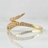 Anillo Serpiente 2.1gr / T8 / Oro 18K *