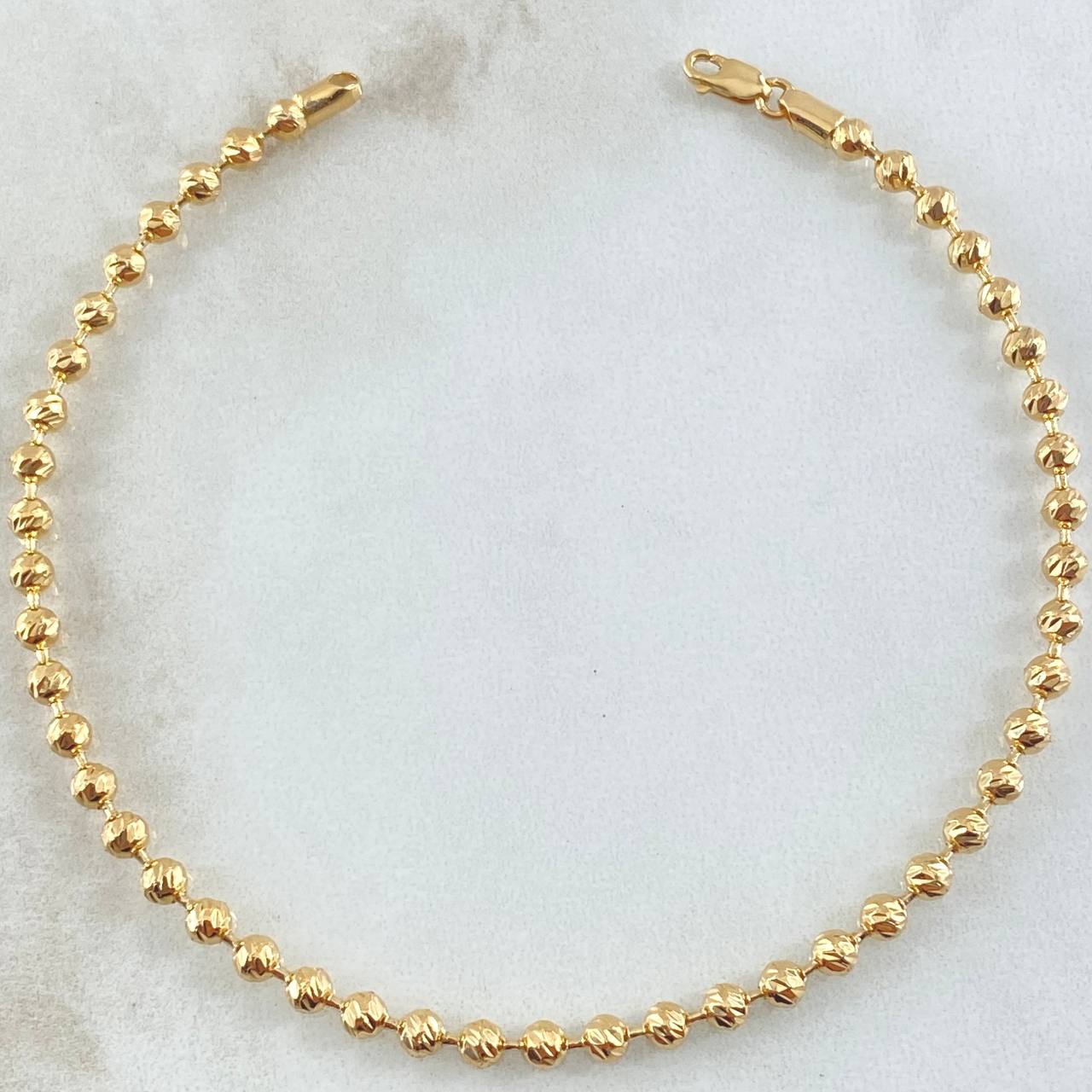 Bracelet Military 6.8gr / 7.5in / 18K Gold