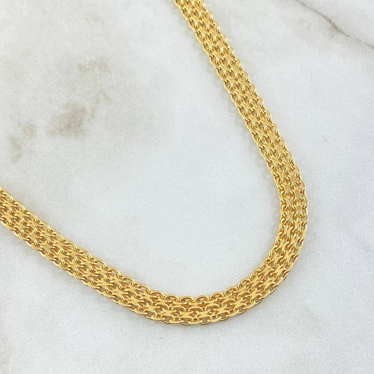 Cadena China 12.8gr / 60cm / +0 Oro 18K ©