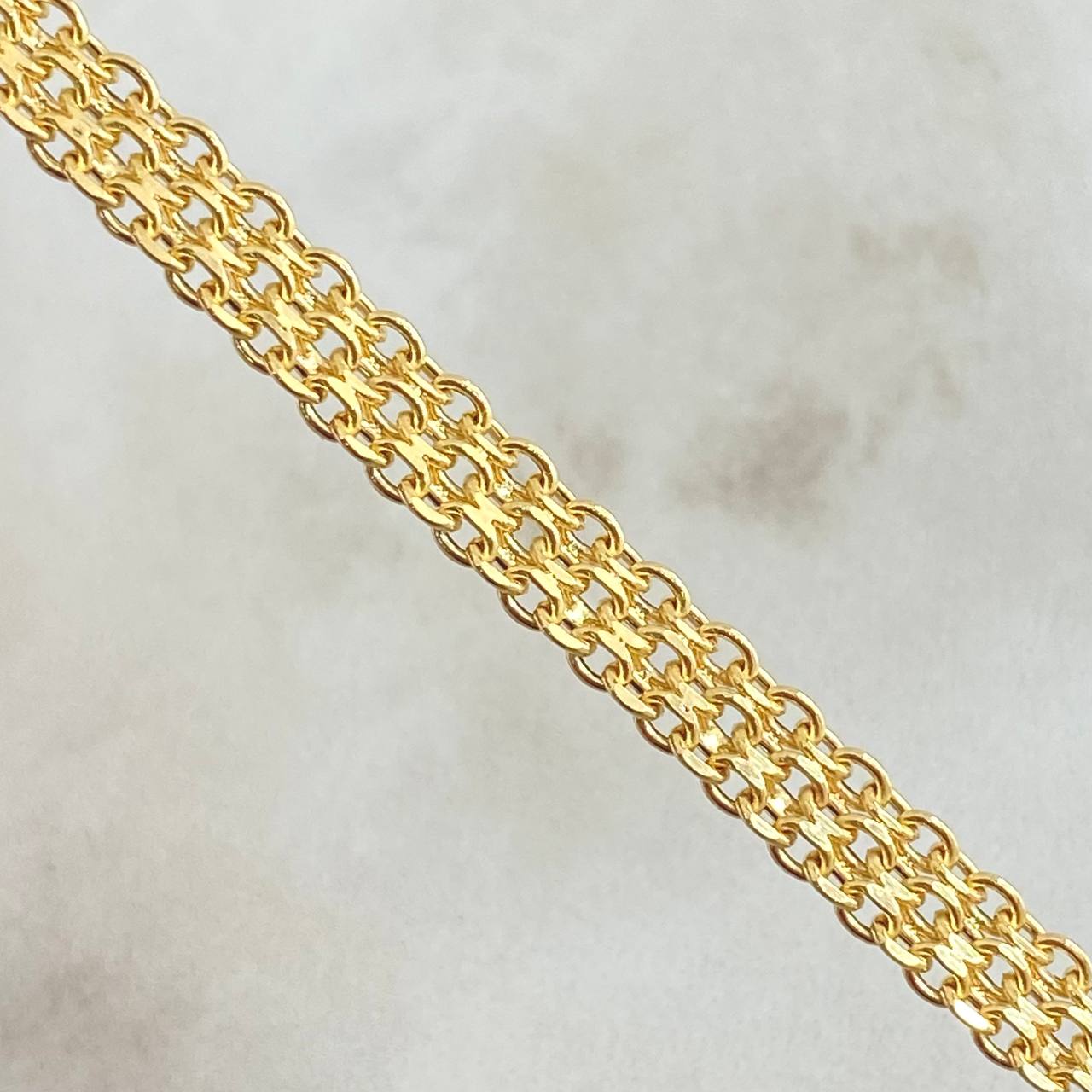 Cadena China 12.8gr / 60cm / +0 Oro 18K ©