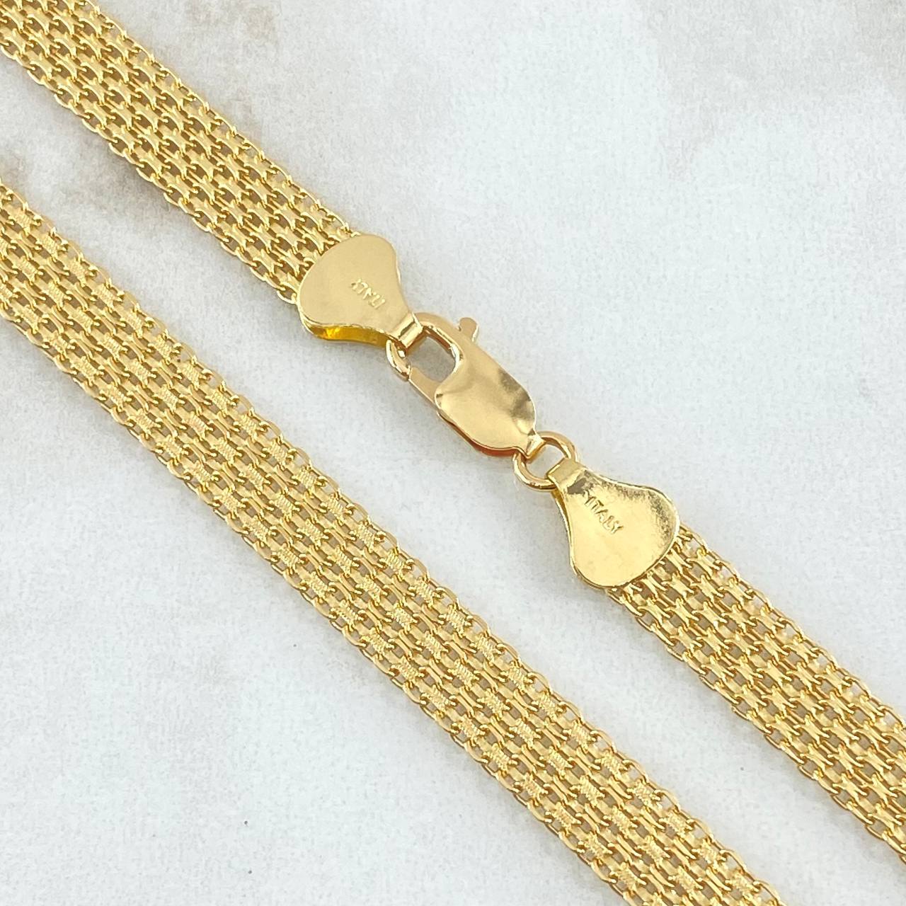 Bismark Chain 25.2gr / 25.6in / +0 18K Gold ©