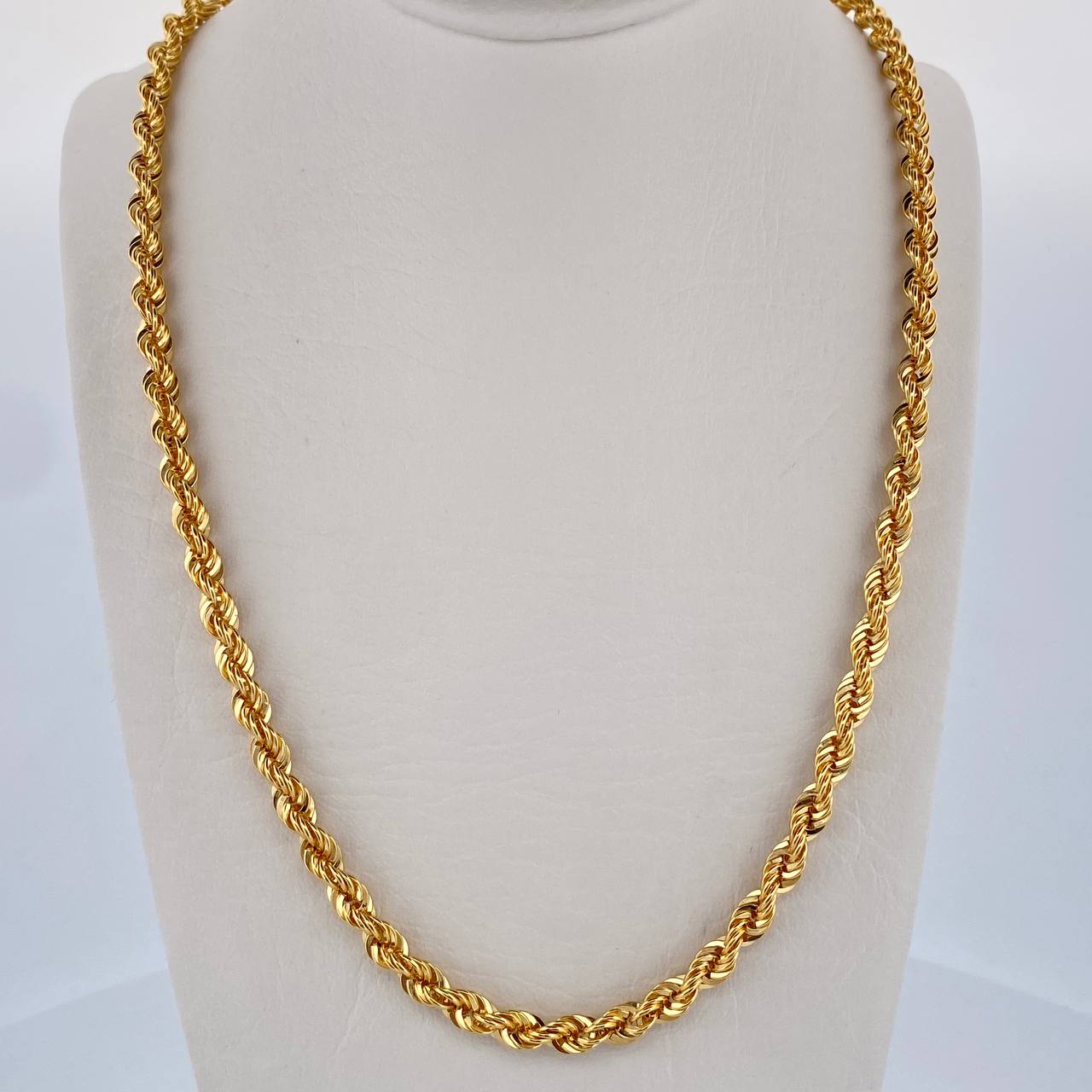 Cadena Lazo 10.3gr / 60.2cm / 4.2mm Oro Amarillo +3 18K &