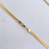 Cadena Serpiente Plana 15.85gr / 60.2cm / 4.5mm Oro Rosa +4 18K &