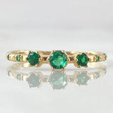 Anillo Triple Orion 1.35gr / T7 / Oro 18K