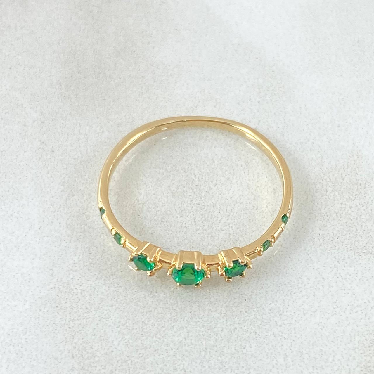 Anillo Triple Orion 1.35gr / T7 / Oro 18K