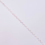 Classic Link Chain Three-Tone Hoop 2.65g / 16 in / 0.9mm 925 Vermeil Silver