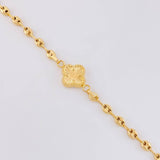Pulso GC Trebol 2.5g / 7 1/2 in / 3.1mm Oro Amarillo 18K