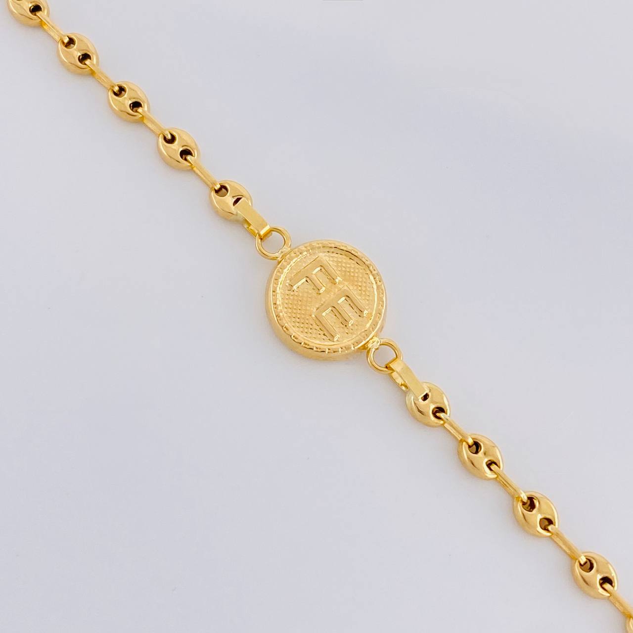Pulso GC Circulo Fe 2.3g / 7 in / 3.1mm Oro Amarillo 18K