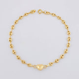 Pulso GC Corazon 2.5g / 7 1/4 in / 3.1mm Oro Amarillo 18K