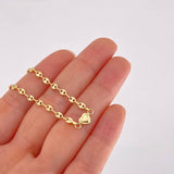 Pulso GC Corazon 2.5g / 7 1/4 in / 3.1mm Oro Amarillo 18K