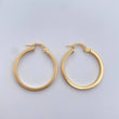 Hoop Earrings Diani 1.75gr / 2.8cm / 18K Yellow Gold $