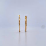 Hoop Earrings Diani 1.75gr / 2.8cm / 18K Yellow Gold $