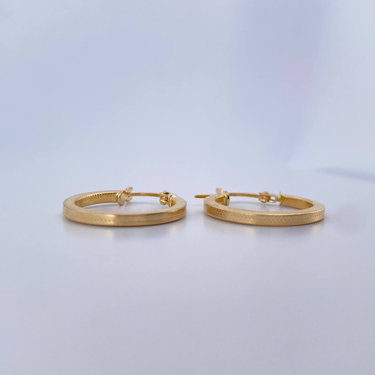 Hoop Earrings Diani 1.44gr / 2.1cm / 18K Yellow Gold $