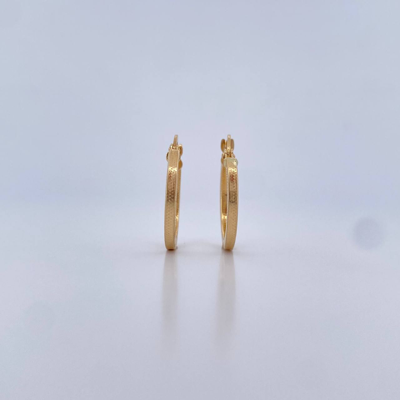 Hoop Earrings Diani 1.44gr / 2.1cm / 18K Yellow Gold $