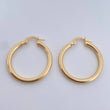 Hoop Earrings Jass 2.55gr / 2.9cm / 18K Yellow Gold $