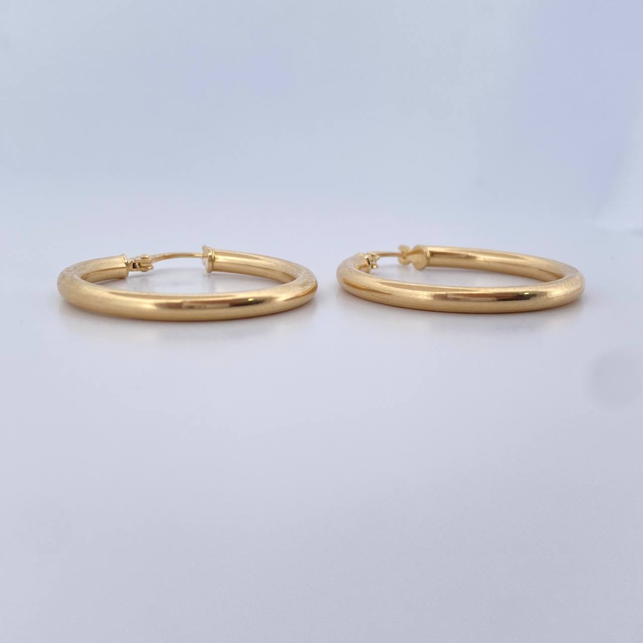 Hoop Earrings Jass 2.55gr / 2.9cm / 18K Yellow Gold $