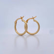 Hoop Earrings Jass 2gr / 1.9cm / 18K Yellow Gold $