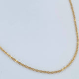Classic Link Chain 1.05gr / 42.4cm / +3 18K Gold &