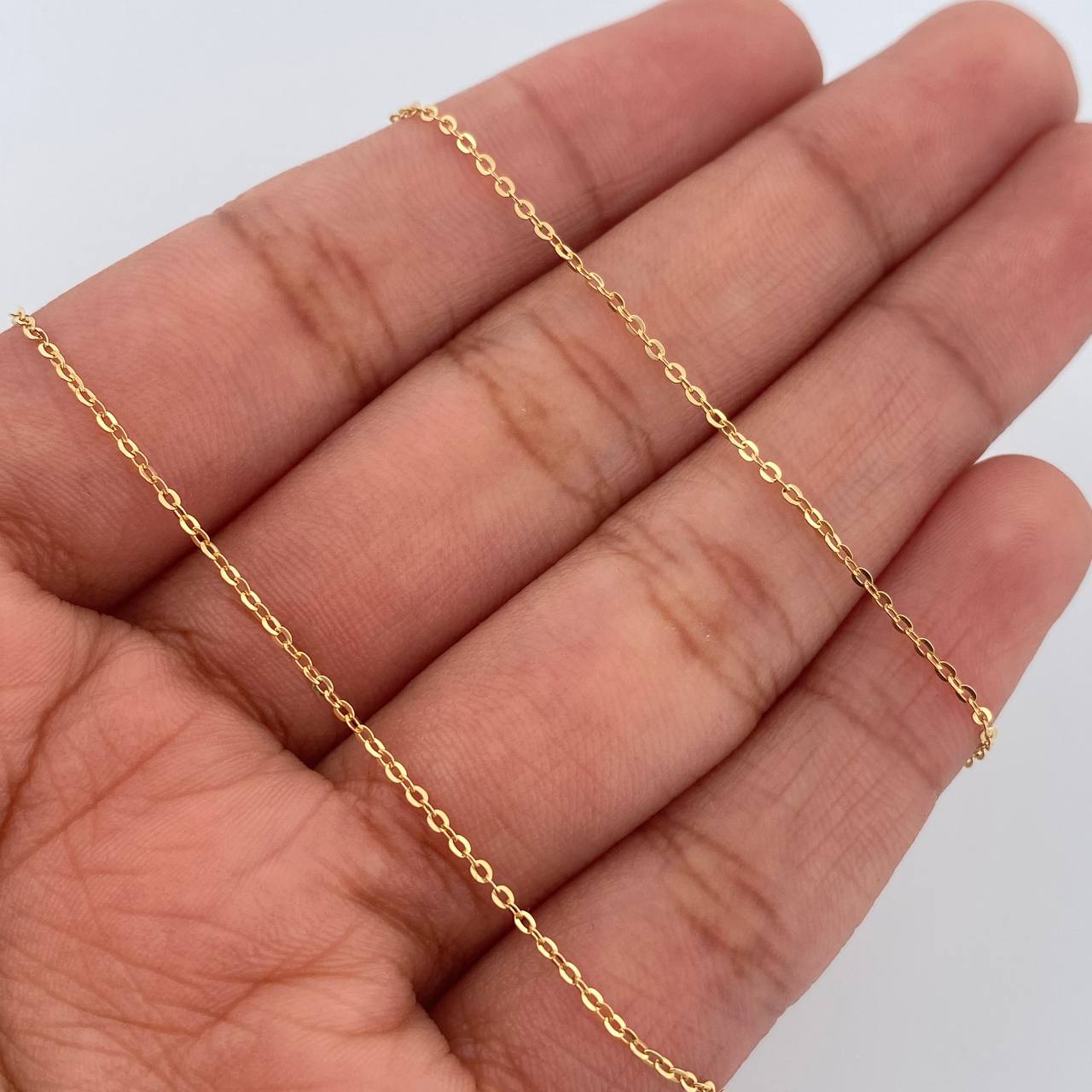 Classic Link Chain 1.05gr / 42.4cm / +3 18K Gold &